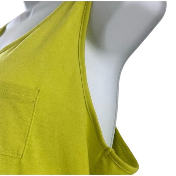 Rue21 Womens Lime Green Tank Top L Rayon/Spandex Made In Vietnam - Picture 7 of 9